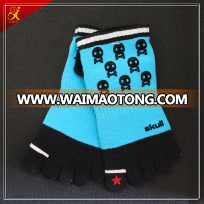 Five Toes Fashion Style Skull Socks