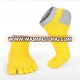 wholesale custom design  china factory cotton five toe socks men