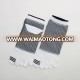 Fashion high quality five finger five toe striped mens dress socks