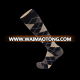 20-30mmhg Graphic Printing Argyle Compression knee high Sock