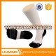 Real factory polyester unisex white sublimation blank socks for America